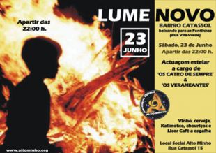 Lume Novo de Alto Minho este s&aacute;bado em Lugo