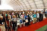 Inauguraci&oacute;n do acto de Osasco