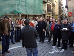 Encontro de escritores galegos, vascos e catal&aacute;ns