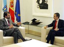 Quintana e Zapatero, nun dos seus &uacute;ltimos encontros