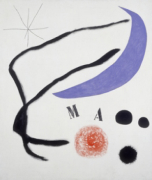 Joan Mir&oacute;, "Po&egrave;me", 1968