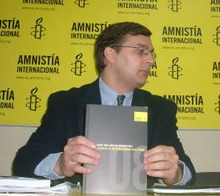 Alberto Est&eacute;vez &eacute; portavoz de Amnist&iacute;a Internacional en Galiza