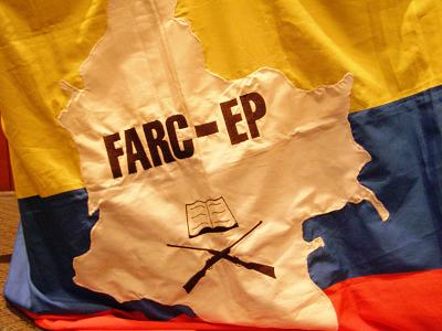 Farc-Ep. Bandeira Foto &copy; Xurxo Martinez Crespo