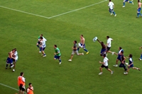Celebraci&oacute;n do ascenso do Fabril