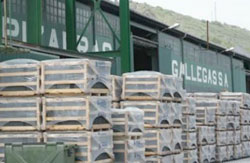 Imaxe do almac&eacute;n onde apareceu o explosivo