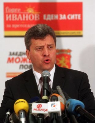 Gjorge Ivanov, este domingo &aacute; noite