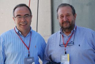 S&aacute;nchez Bugallo co alcalde de Lugo, L&oacute;pez Orozco, no congreso do PSOE