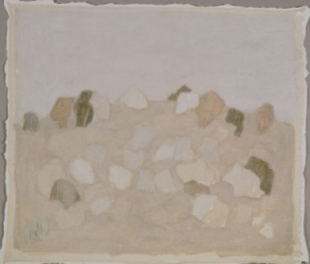 "Paesagio rocoso", Zoran Mu&scaron;i�?, 1978