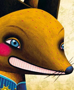 Unha das ilustraci&oacute;ns de 'O sorriso de Daniela'
