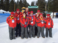 Foto do equipo galego que se desprazou at&eacute; Idaho