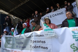 Roberto Garc&iacute;a, secretario xeral de Uni&oacute;ns Agrarias (UUAA)