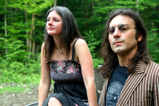 Matt Valentine e Erika Elder act&uacute;an en Compostela