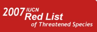 Logo da campa&ntilde;a da listaxe vermella da IUCN