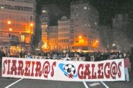 Imaxe dunha manifestaci&oacute;n de Siareir@s, pedindo a oficialidade das selecci&oacute;ns