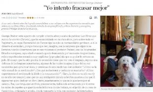 O diario espa&ntilde;ol 'El Pa&iacute;s' publicou a delirante entrevista o pasado 24 de agosto