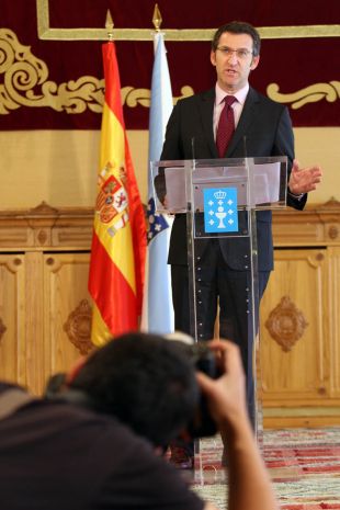 N&uacute;&ntilde;ez Feijoo, esta quinta feira tralo Consello da Xunta
