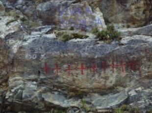 As nove cruces na s&uacute;a memoria aparec&iacute;an cada 15 de outubro