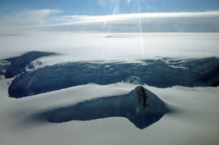 Algunhas das paisaxes que Lago recolleu durante as s&uacute;as viaxes pola Ant&aacute;rtida