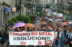 CIG, UXT e CCOO mante&ntilde;en a folga no sector