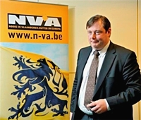 Bart De Wever, l&iacute;der da NV-A