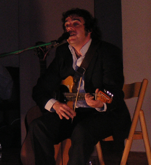 Fran P&eacute;rez, Narf, no Centro Galego de Barcelona, febreiro 2007 (c) Xabier Paradelo