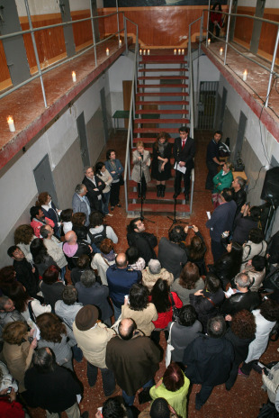 Isabel Coixet estivo acompa&ntilde;ada de Manuel Rivas na inauguraci&oacute;n da mostra