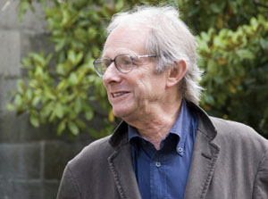 O cineasta Ken Loach, o pasado mes de xu&ntilde;o en Compostela.