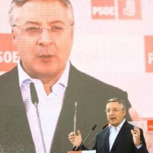 O secretario de organizaci&oacute;n do PSOE, Xos&eacute; Blanco