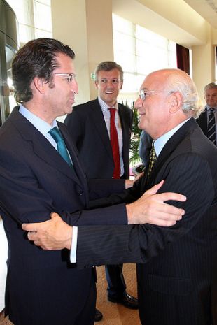 Feijoo e Fontenla, nunha reuni&oacute;n de hai uns meses