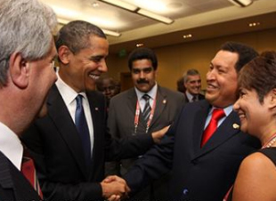 Obama e Ch&aacute;vez, este s&aacute;bado en Trinidad e Tobago