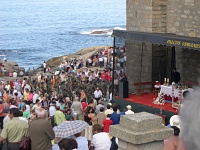 Unha pasada edici&oacute;n da romar&iacute;a da Barca de Mux&iacute;a. Foto: concellomuxia.com