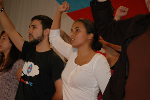 "Temos que mellorar, mais o punto de partida &eacute; moi positivo", dixo a secretaria xeral / Fotos: Isabel G. Couso
