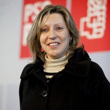 A secretaria de Medio Ambiente e Medio Mari&ntilde;o do PSdeG, Carmen Gallego