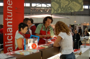 O posto de Galician Tunes en Berl&iacute;n