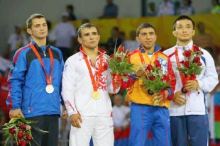 A loita greco-romana deu a Rusia as s&uacute;as primeiras medallas
