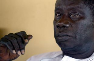 O falecido presidente de Guinea, Lansana Cont&eacute;