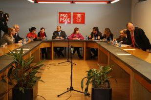 Constiruci&oacute;n da Comisi&oacute;n Xestora do PSdeG, a pasada cuarta feira (clique para ampliar)