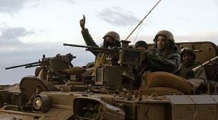 Tanques con soldados israel&iacute;s