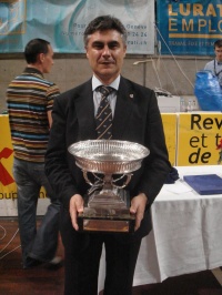 Ignacio Gonz&aacute;lez, coa Copa do Mundo ga&ntilde;ada pola selecci&oacute;n espa&ntilde;ola en 2007