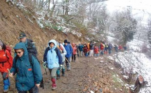 A XIX MArcha de Monta&ntilde;istas Veteranos cel&eacute;brase nos montes de Oia e Baiona esta fin de semana