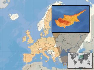 Situaci&oacute;n da illa de Chipre