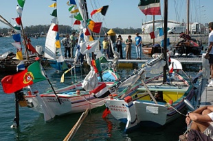 VII Encontro de Embarcaci&oacute;ns Tradicionais en Cambados, hai dous anos