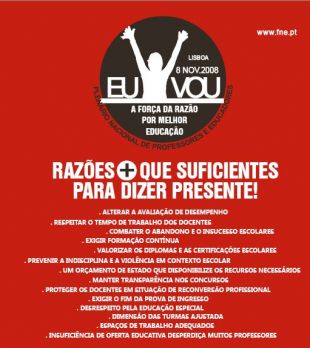 Listaxe de raz&oacute;ns para ir &aacute; folga, dispo&ntilde;ibilizada polo sindicato FNE (clique para ampliar)