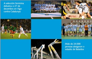 Detalle da contracapa, coas selecci&oacute;ns galegas
