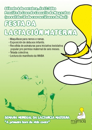 Cartel das actividades de M&aacute;moa na Terra de Trasancos