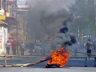 Imaxe dunha r&uacute;a de Tarija, onde se produciron os incidentes / Imaxe: Clar&iacute;n