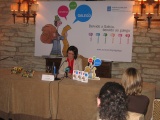 Marisol L&oacute;pez, na presentaci&oacute;n