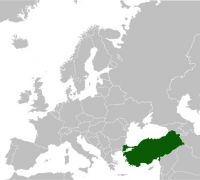 A situaci&oacute;n de Turqu&iacute;a no mapa