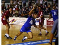 Yuri Nesterov, nun encontro no Pavill&oacute;n dos Deportes de Pontevedra