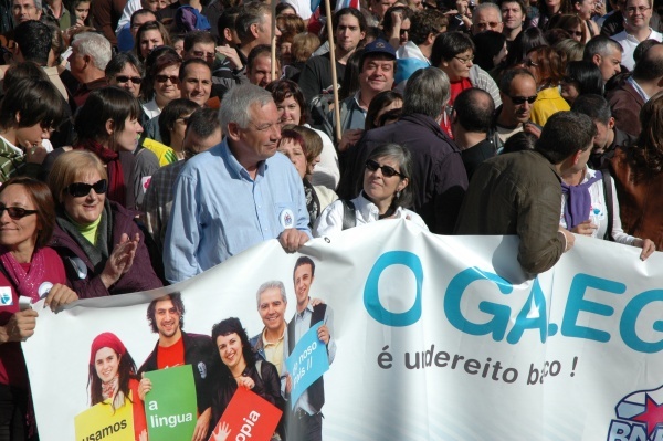 Manifestaci&oacute;n Queremos Galego
